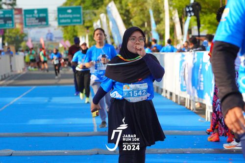 Race photo from Jabar Run 10K 2024
