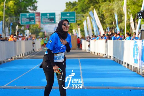 Race photo from Jabar Run 10K 2024