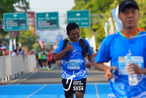 Race photo from Jabar Run 10K 2024