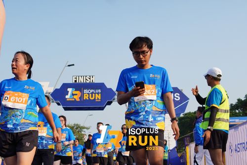 Race photo from ISOPLUS RUN 2025 - JAKARTA