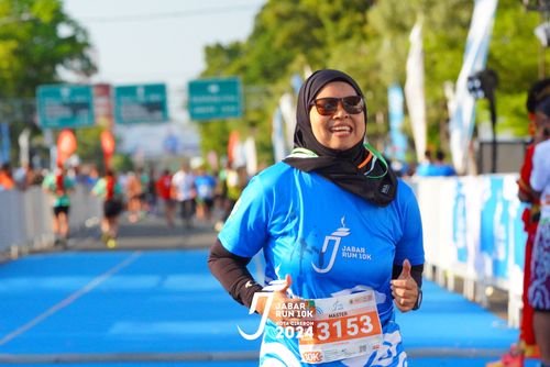 Race photo from Jabar Run 10K 2024