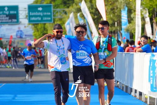 Race photo from Jabar Run 10K 2024