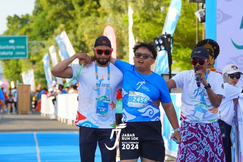 Race photo from Jabar Run 10K 2024