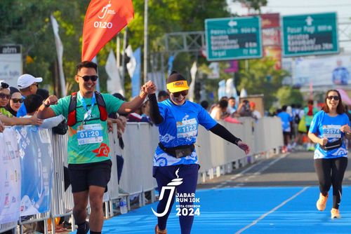 Race photo from Jabar Run 10K 2024