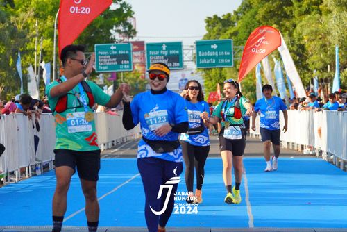 Race photo from Jabar Run 10K 2024