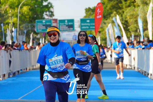 Race photo from Jabar Run 10K 2024