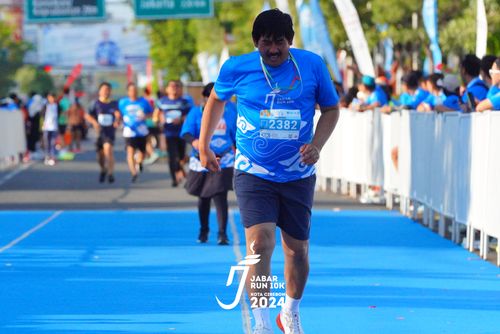 Race photo from Jabar Run 10K 2024