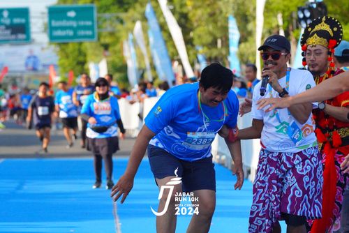 Race photo from Jabar Run 10K 2024