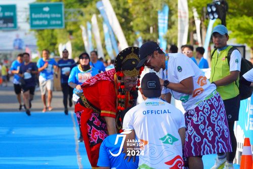 Race photo from Jabar Run 10K 2024