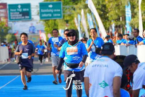 Race photo from Jabar Run 10K 2024