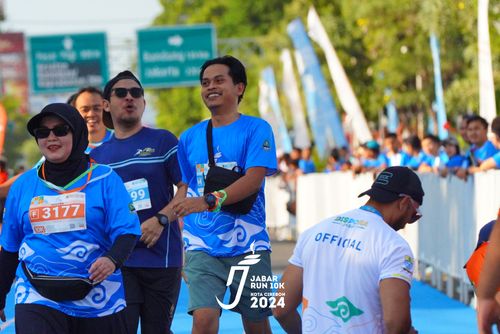 Race photo from Jabar Run 10K 2024