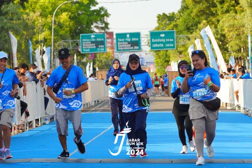 Race photo from Jabar Run 10K 2024