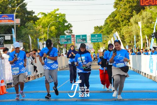Race photo from Jabar Run 10K 2024