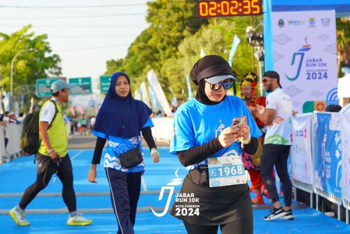 Race photo from Jabar Run 10K 2024
