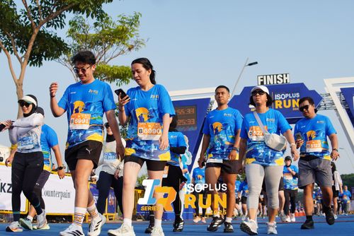 Race photo from ISOPLUS RUN 2025 - JAKARTA