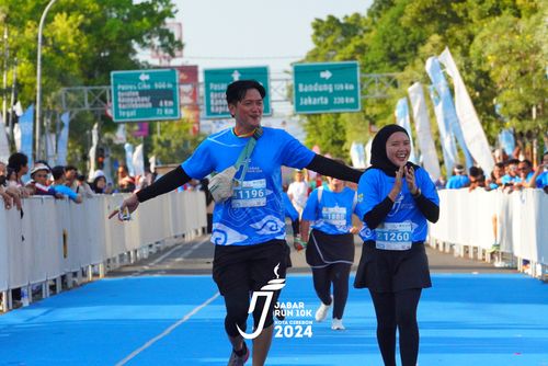Race photo from Jabar Run 10K 2024