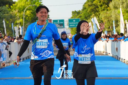 Race photo from Jabar Run 10K 2024