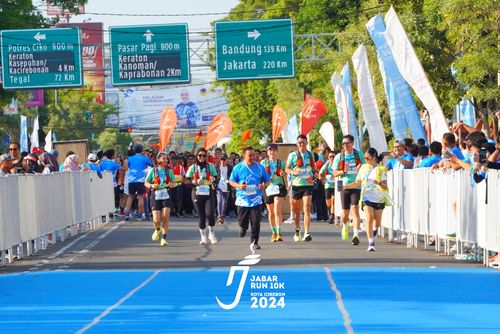 Race photo from Jabar Run 10K 2024