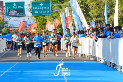 Race photo from Jabar Run 10K 2024