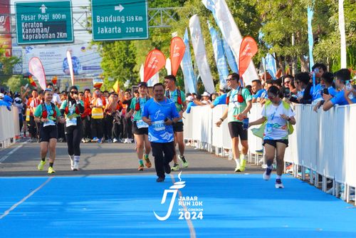 Race photo from Jabar Run 10K 2024
