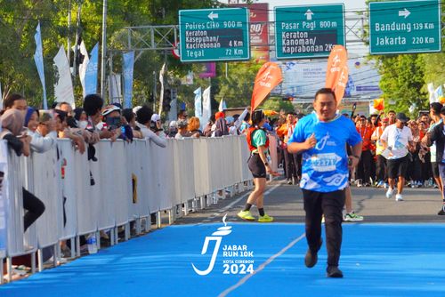 Race photo from Jabar Run 10K 2024