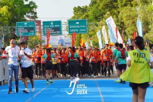 Race photo from Jabar Run 10K 2024