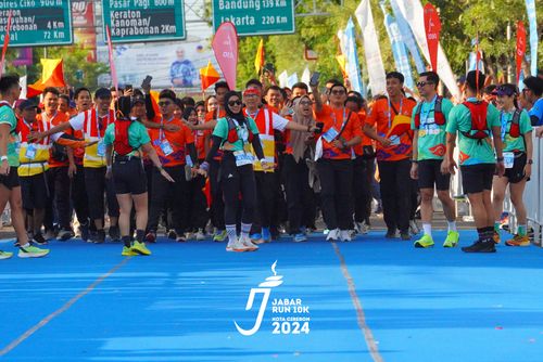 Race photo from Jabar Run 10K 2024