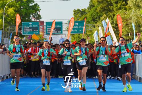 Race photo from Jabar Run 10K 2024