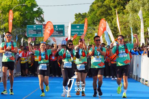 Race photo from Jabar Run 10K 2024