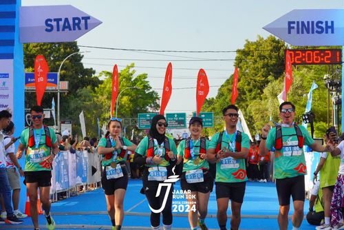 Race photo from Jabar Run 10K 2024