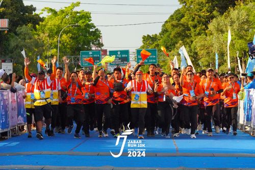 Race photo from Jabar Run 10K 2024