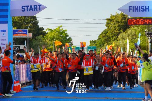 Race photo from Jabar Run 10K 2024