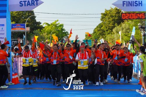 Race photo from Jabar Run 10K 2024