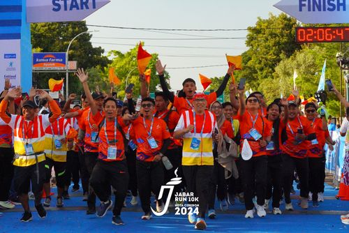 Race photo from Jabar Run 10K 2024