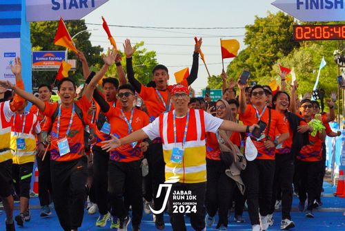 Race photo from Jabar Run 10K 2024