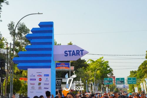 Race photo from Jabar Run 10K 2024