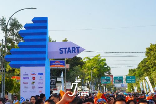 Race photo from Jabar Run 10K 2024