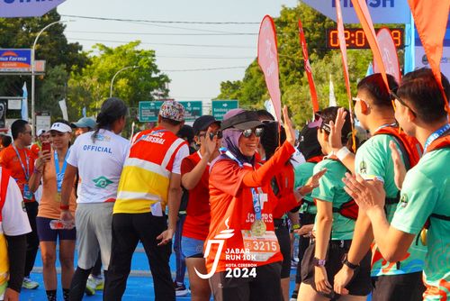 Race photo from Jabar Run 10K 2024