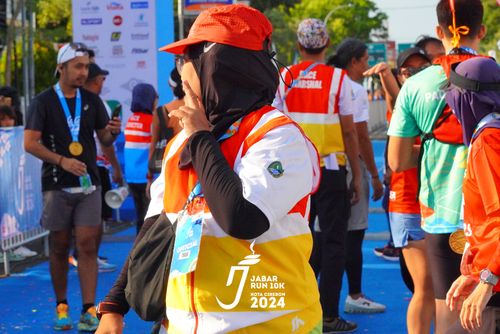 Race photo from Jabar Run 10K 2024