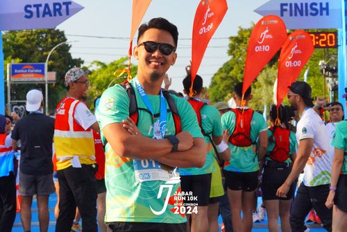 Race photo from Jabar Run 10K 2024