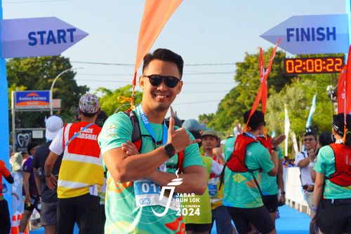Race photo from Jabar Run 10K 2024