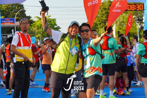 Race photo from Jabar Run 10K 2024