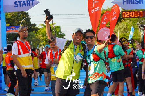 Race photo from Jabar Run 10K 2024