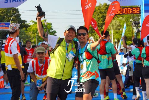 Race photo from Jabar Run 10K 2024