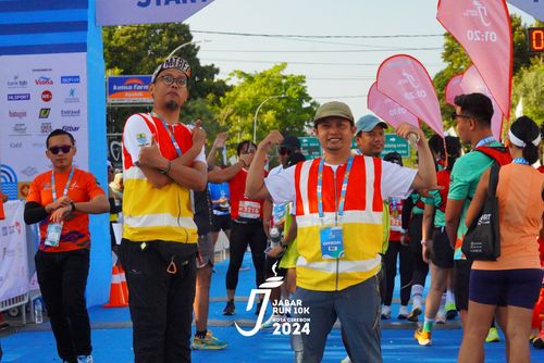 Race photo from Jabar Run 10K 2024