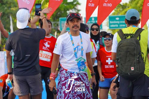 Race photo from Jabar Run 10K 2024