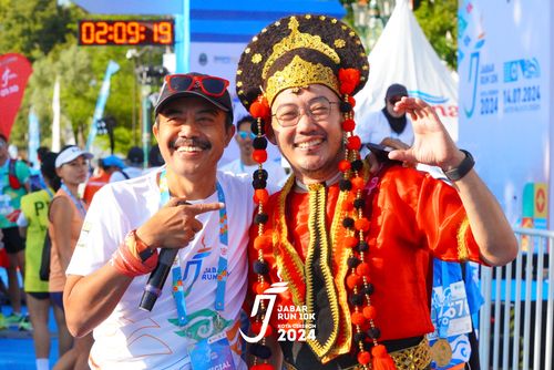Race photo from Jabar Run 10K 2024