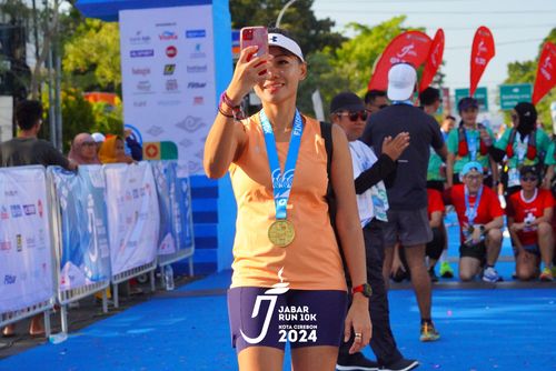 Race photo from Jabar Run 10K 2024