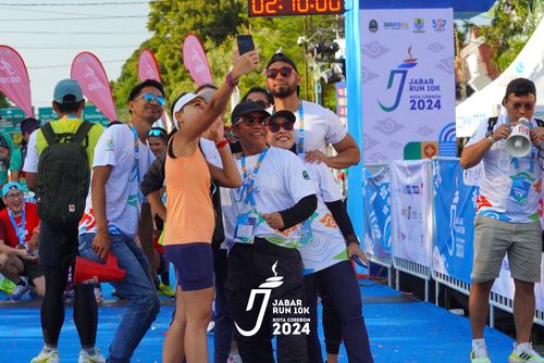 Race photo from Jabar Run 10K 2024