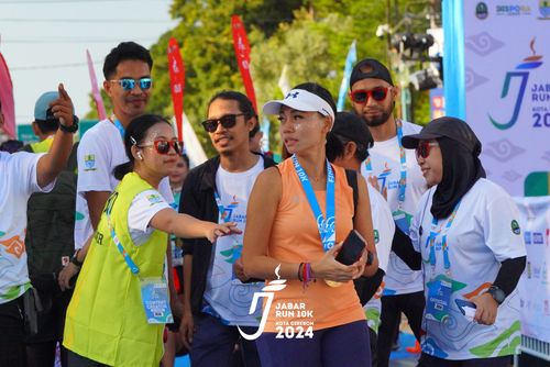 Race photo from Jabar Run 10K 2024